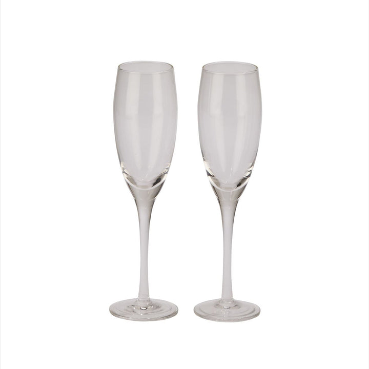 Claro Toasting Flutes Set by Creative Gifts