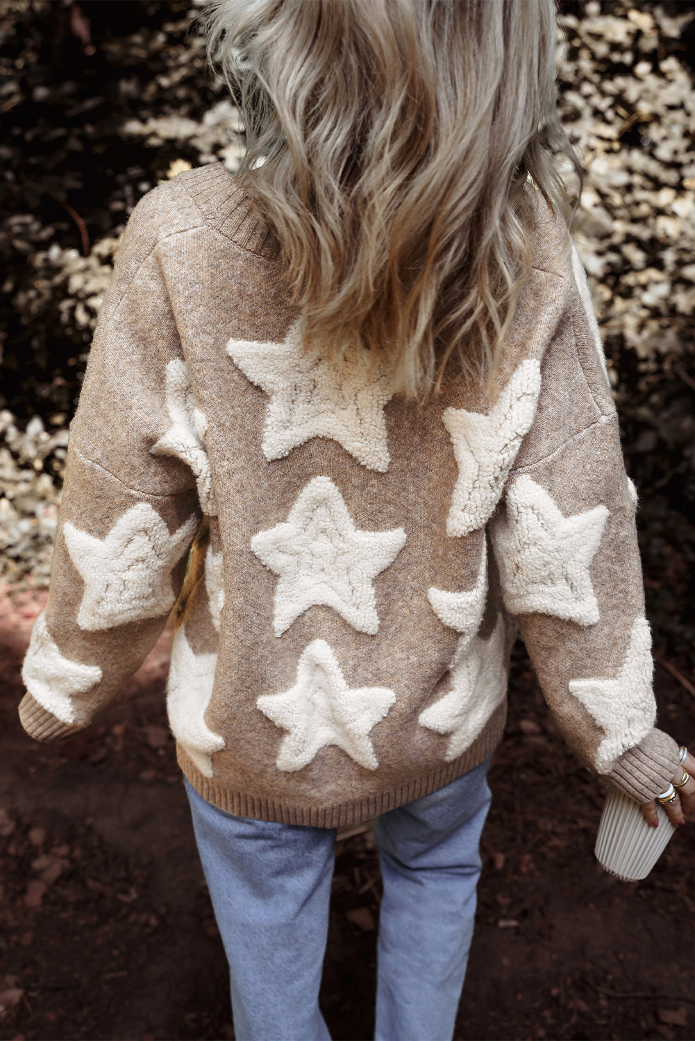 Sherpa Star Cardigan by Poppy Lee Lane