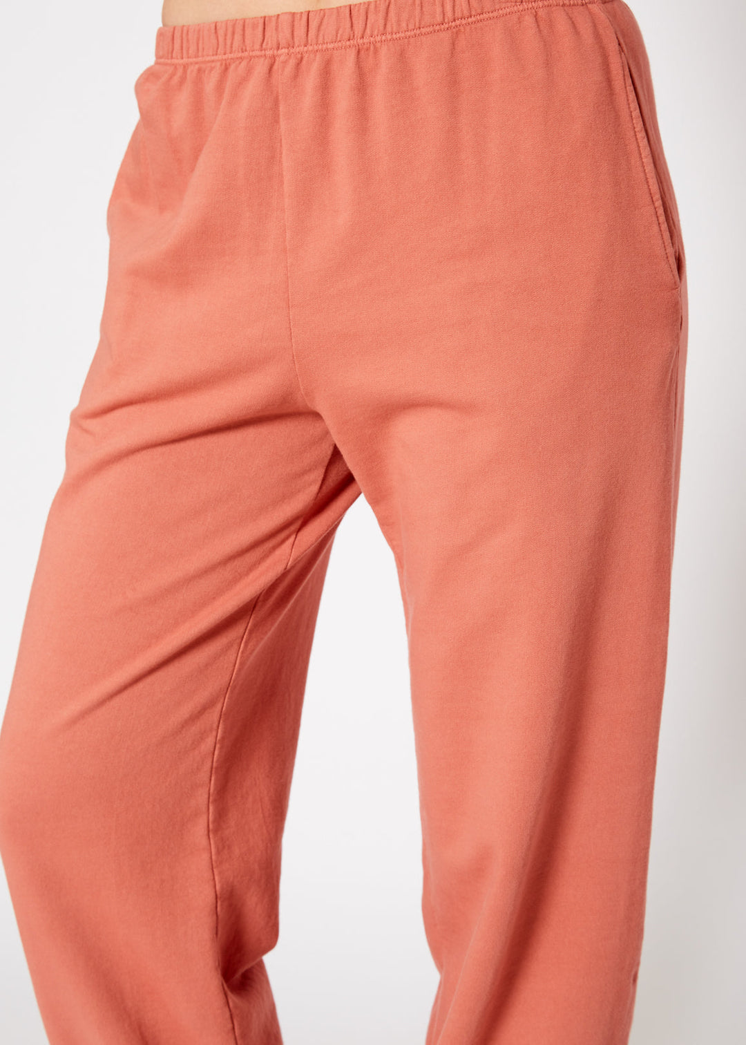 Essential French Terry Sweatpants In Rose