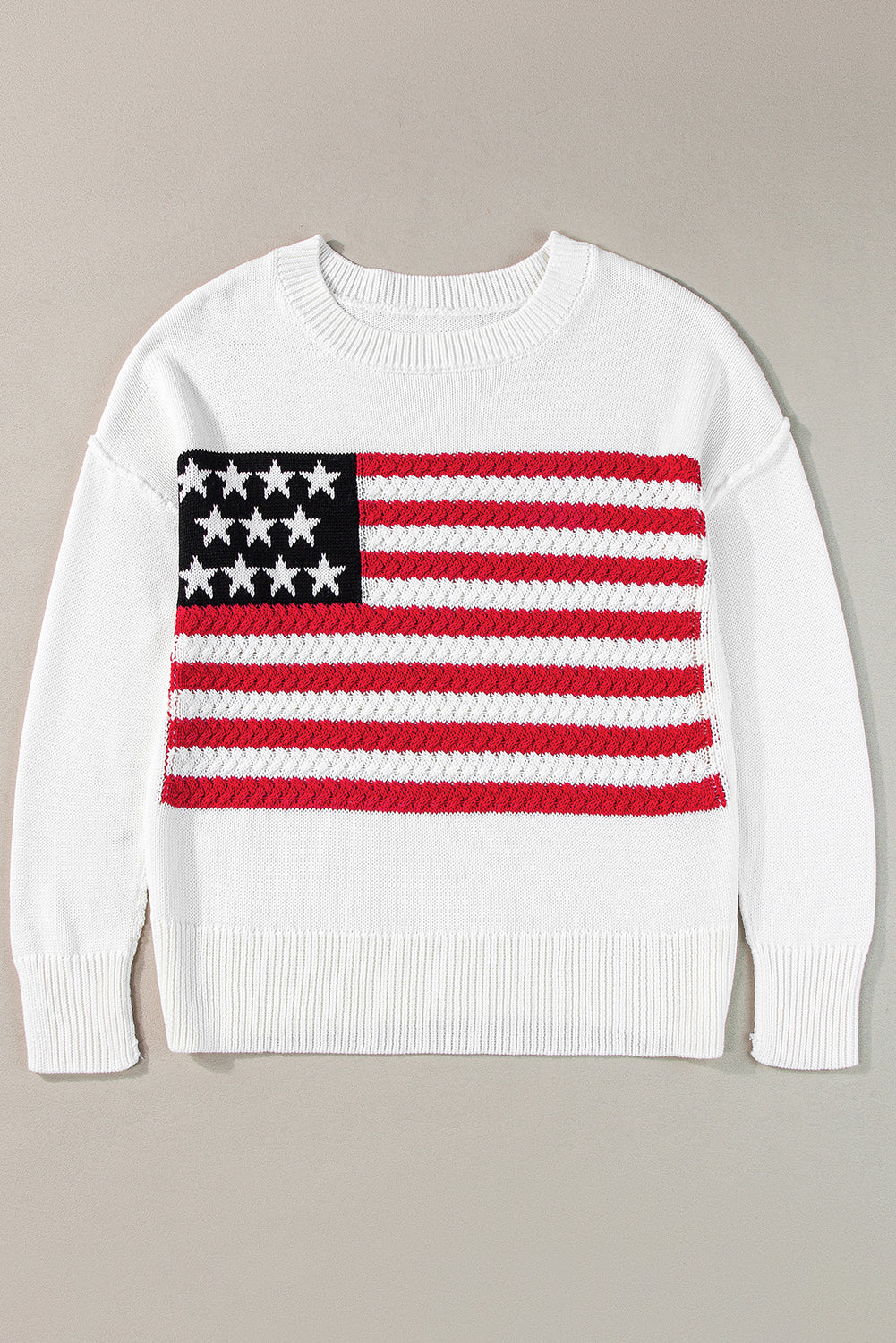 American Flag Sweater by Poppy Lee Lane