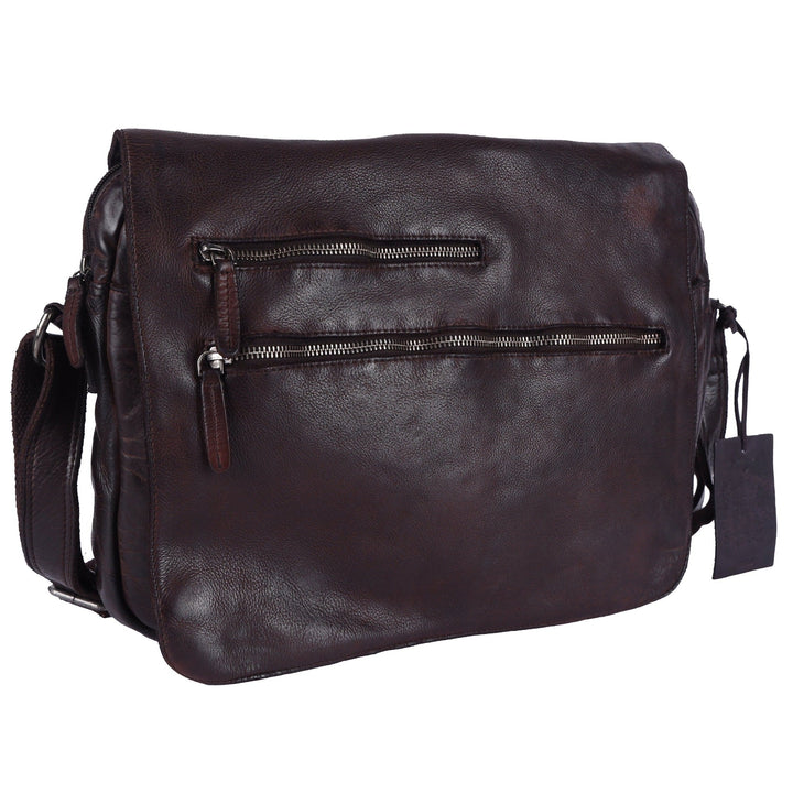 Spring St. Messenger by Latico Leathers