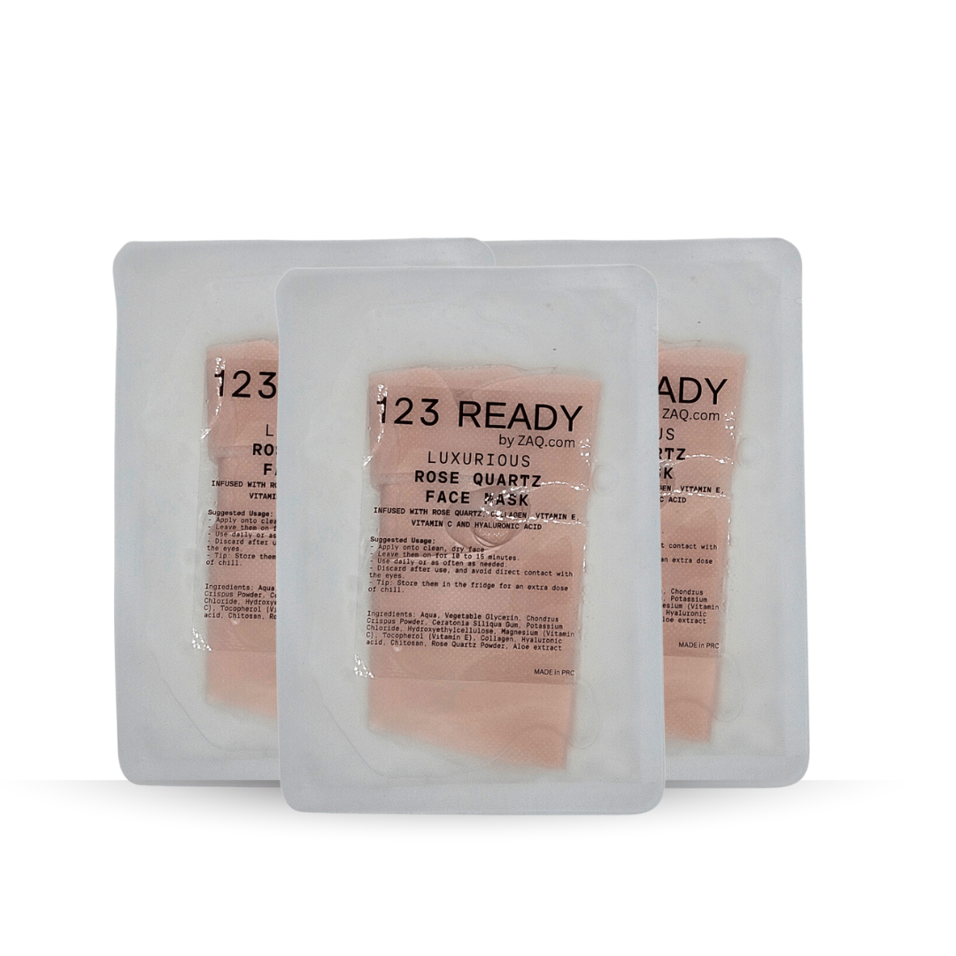 Rose Quartz Luxurious Hydrogel Face Mask by ZAQ Skin & Body