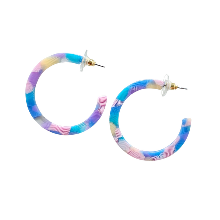 Camy Hoops - Watercolor by Spiffy & Splendid