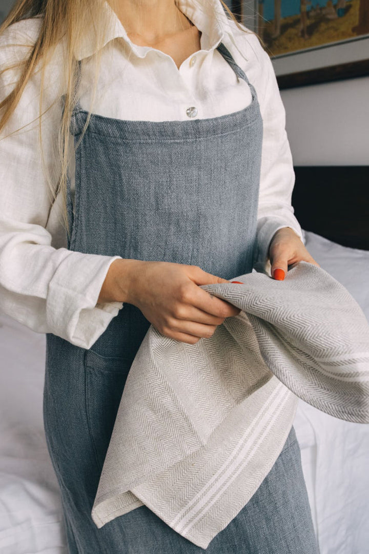 Culinary Linen Apron by Linen Way