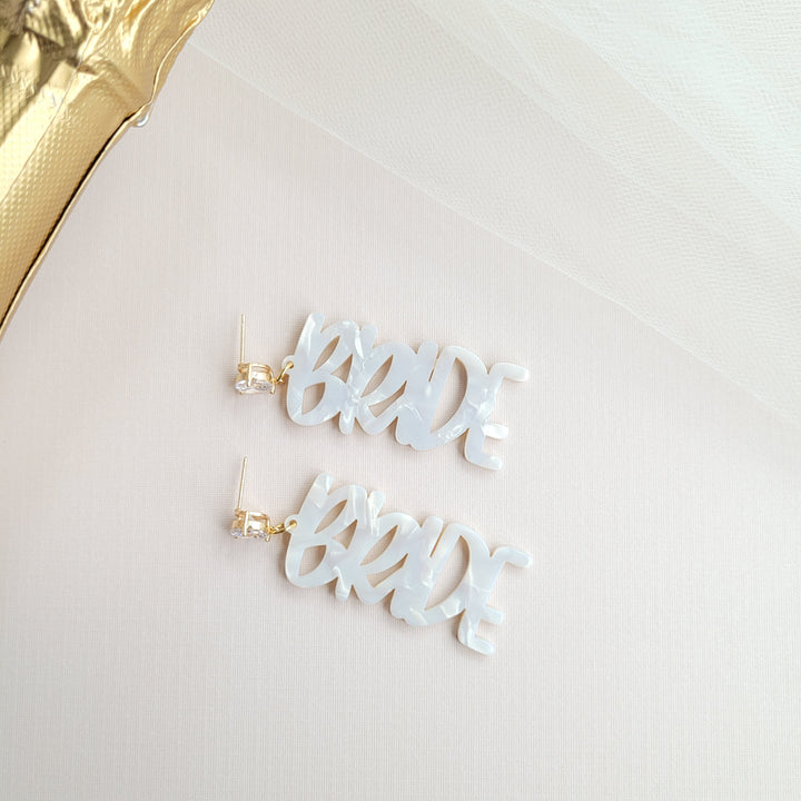 Bride Earrings by Spiffy & Splendid