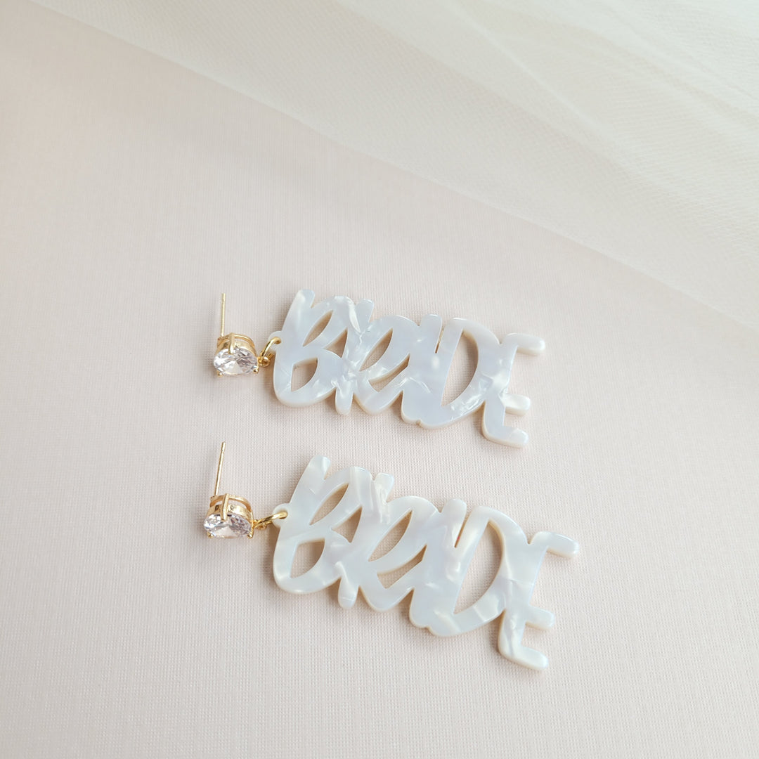 Bride Earrings by Spiffy & Splendid