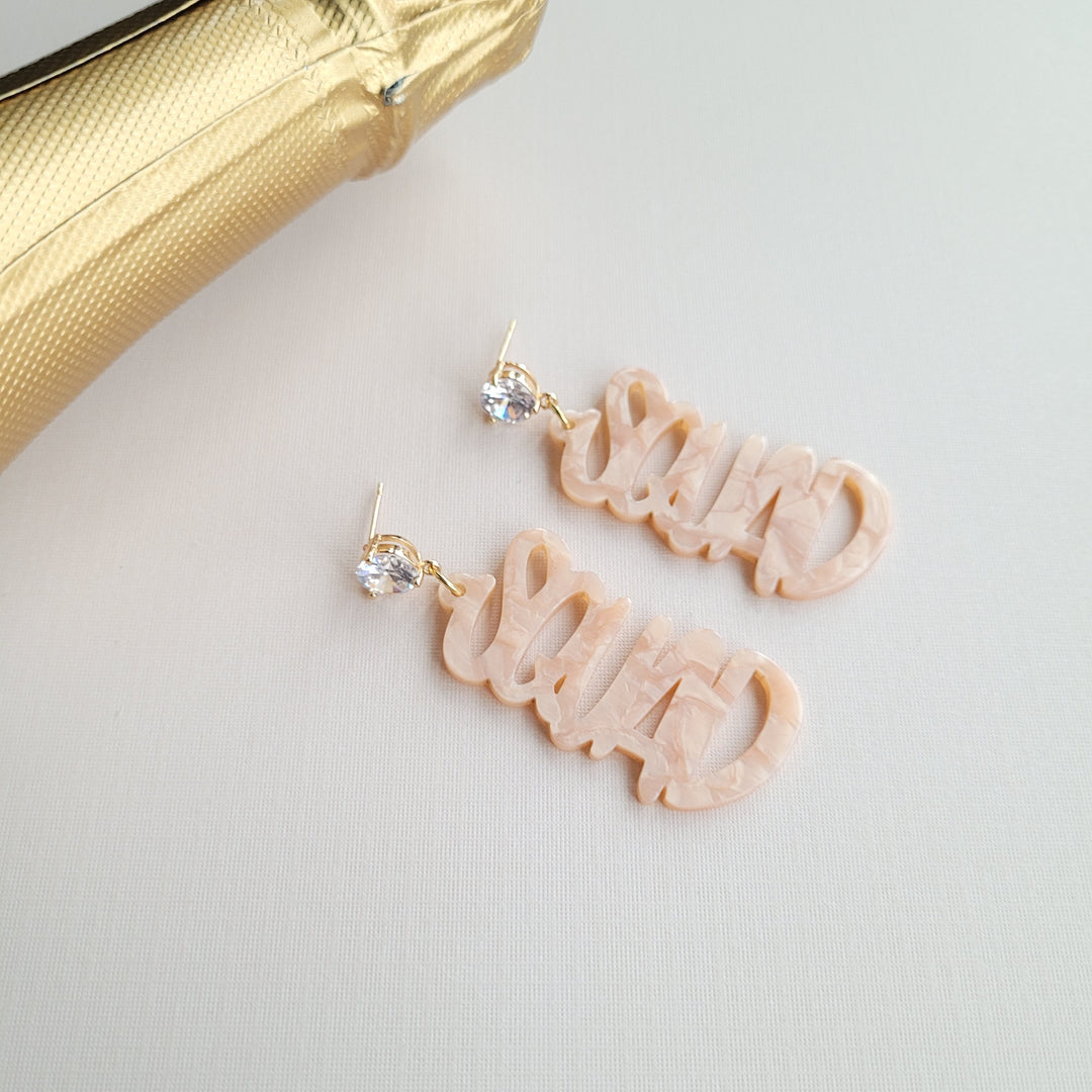 Bachelorette Squad Earrings by Spiffy & Splendid