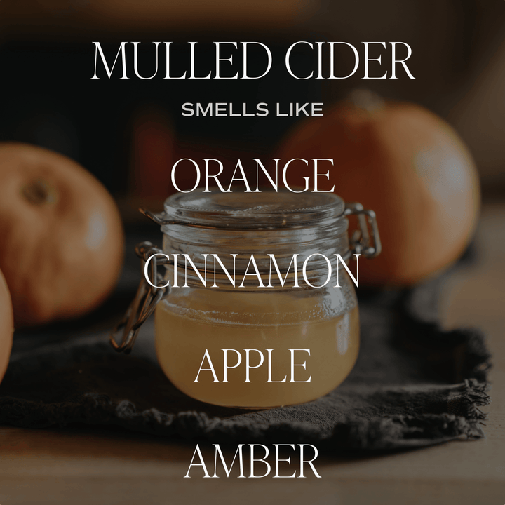 Mulled Cider Soy Candle - Amber Jar - 9 oz by Sweet Water Decor