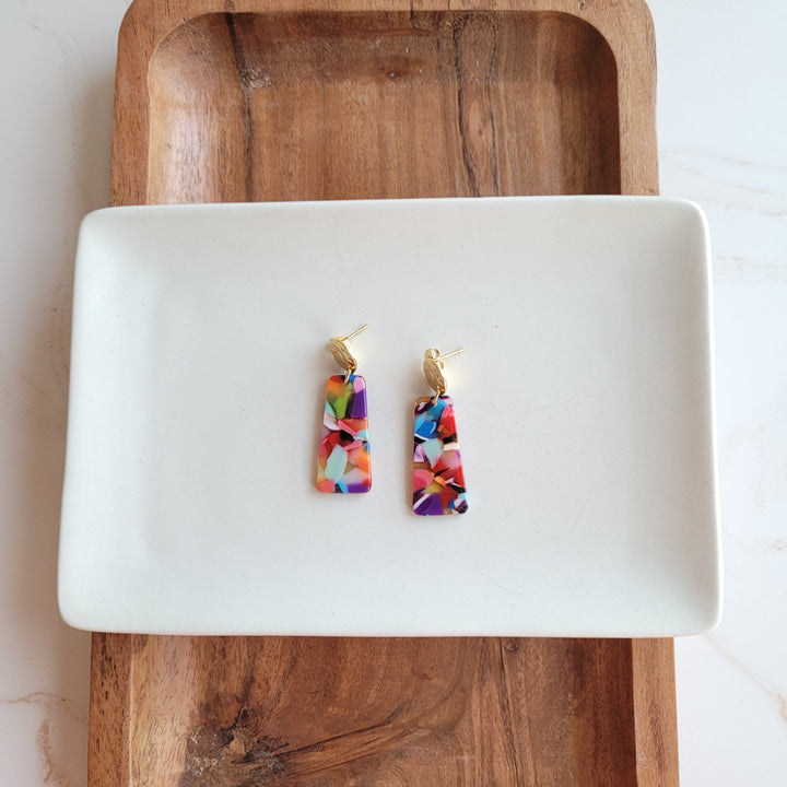 Mia Mini Earrings - Fiesta by Spiffy & Splendid