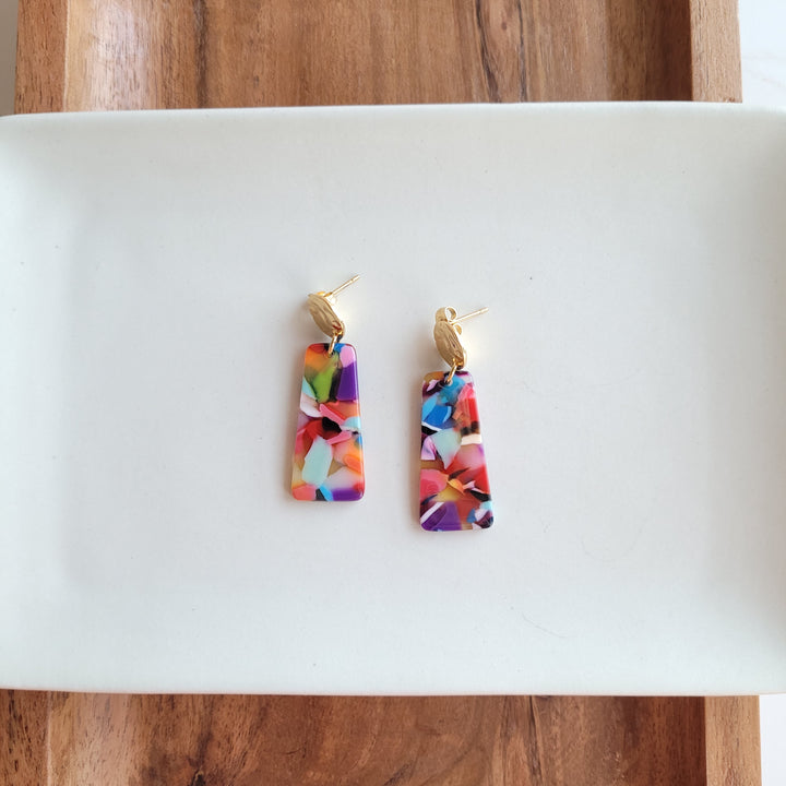 Mia Mini Earrings - Fiesta by Spiffy & Splendid