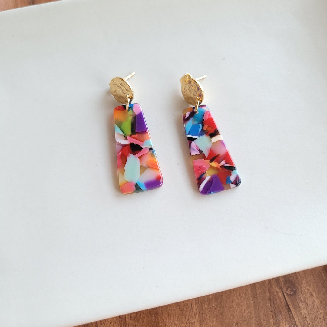 Mia Mini Earrings - Fiesta by Spiffy & Splendid