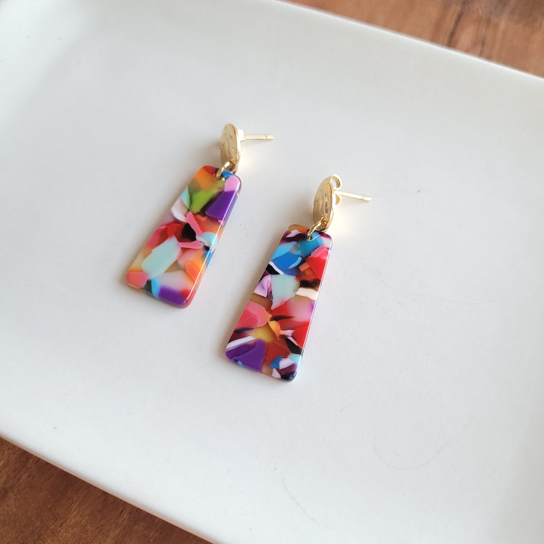 Mia Mini Earrings - Fiesta by Spiffy & Splendid