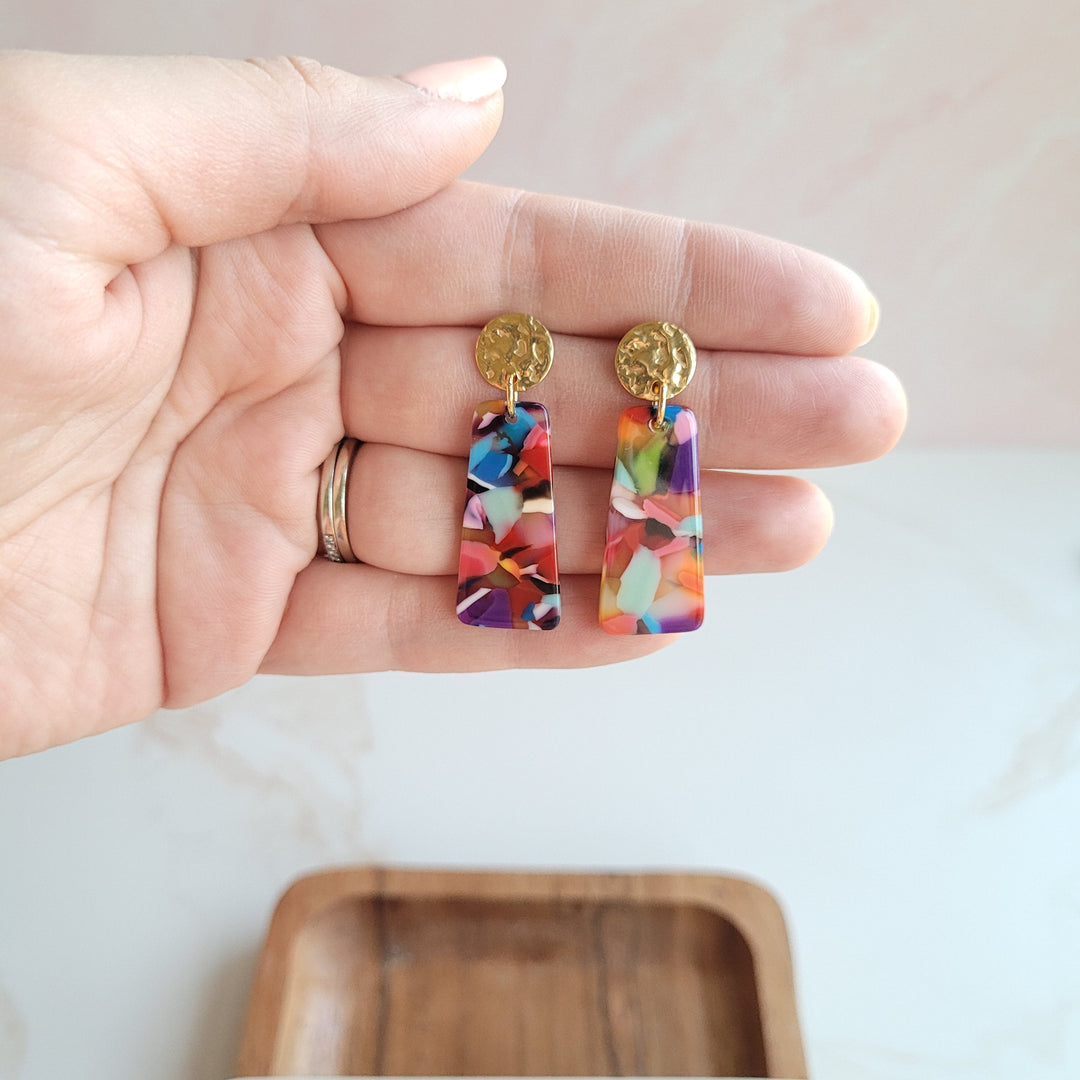 Mia Mini Earrings - Fiesta by Spiffy & Splendid