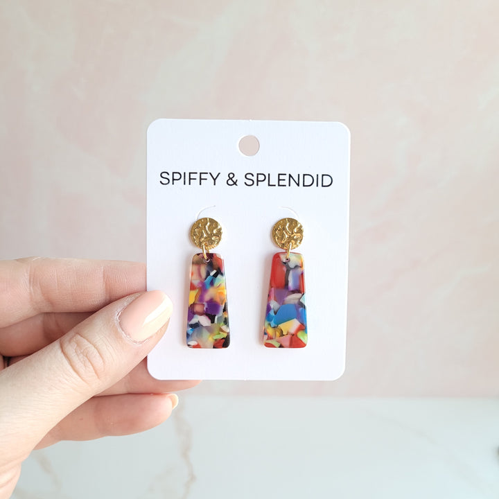 Mia Mini Earrings - Fiesta by Spiffy & Splendid