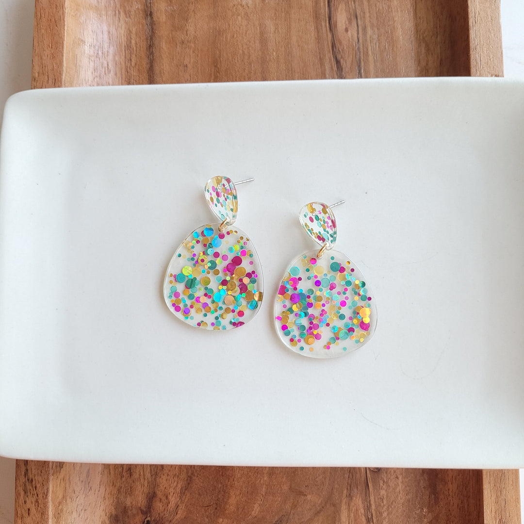 Penelope Earrings - Confetti by Spiffy & Splendid