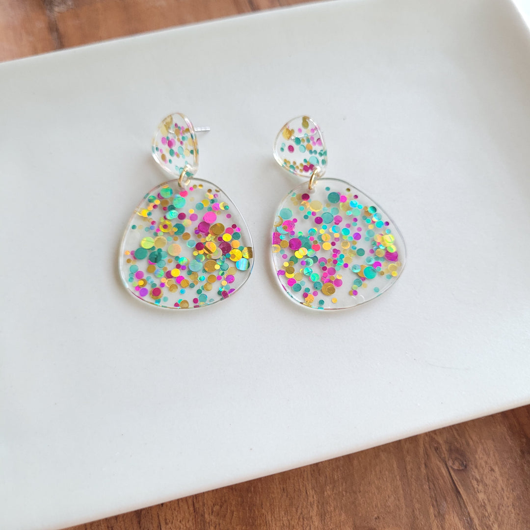 Penelope Earrings - Confetti by Spiffy & Splendid