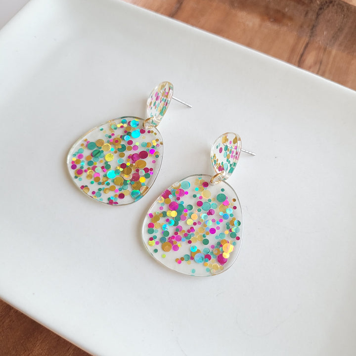 Penelope Earrings - Confetti by Spiffy & Splendid