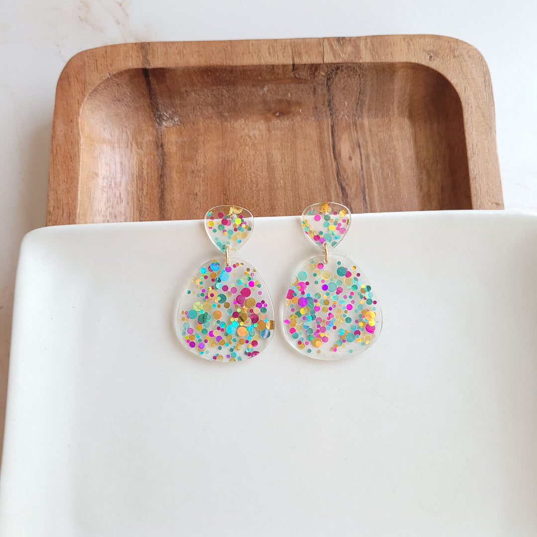 Penelope Earrings - Confetti by Spiffy & Splendid