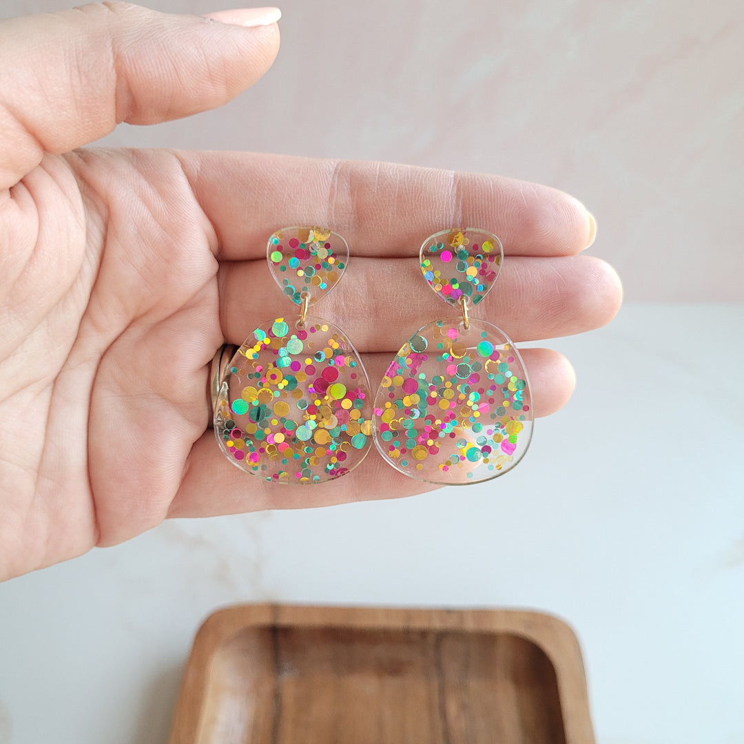 Penelope Earrings - Confetti by Spiffy & Splendid