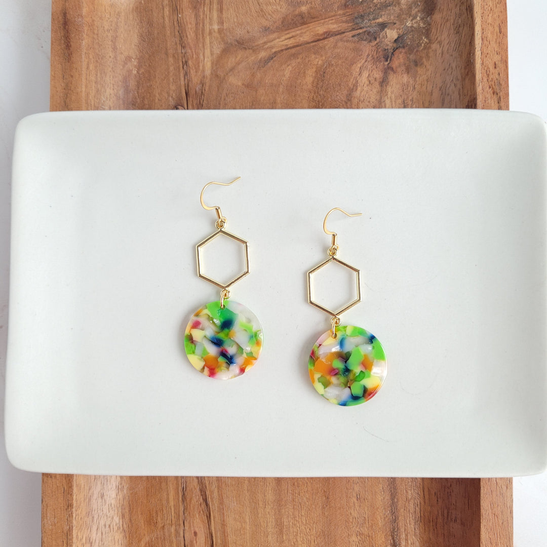 Layla Earrings - Tropical by Spiffy & Splendid