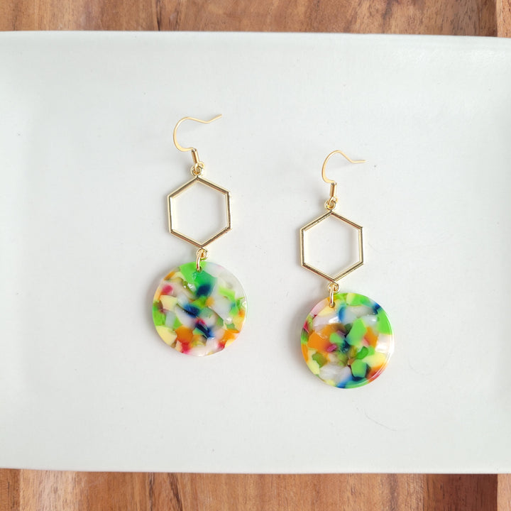 Layla Earrings - Tropical by Spiffy & Splendid