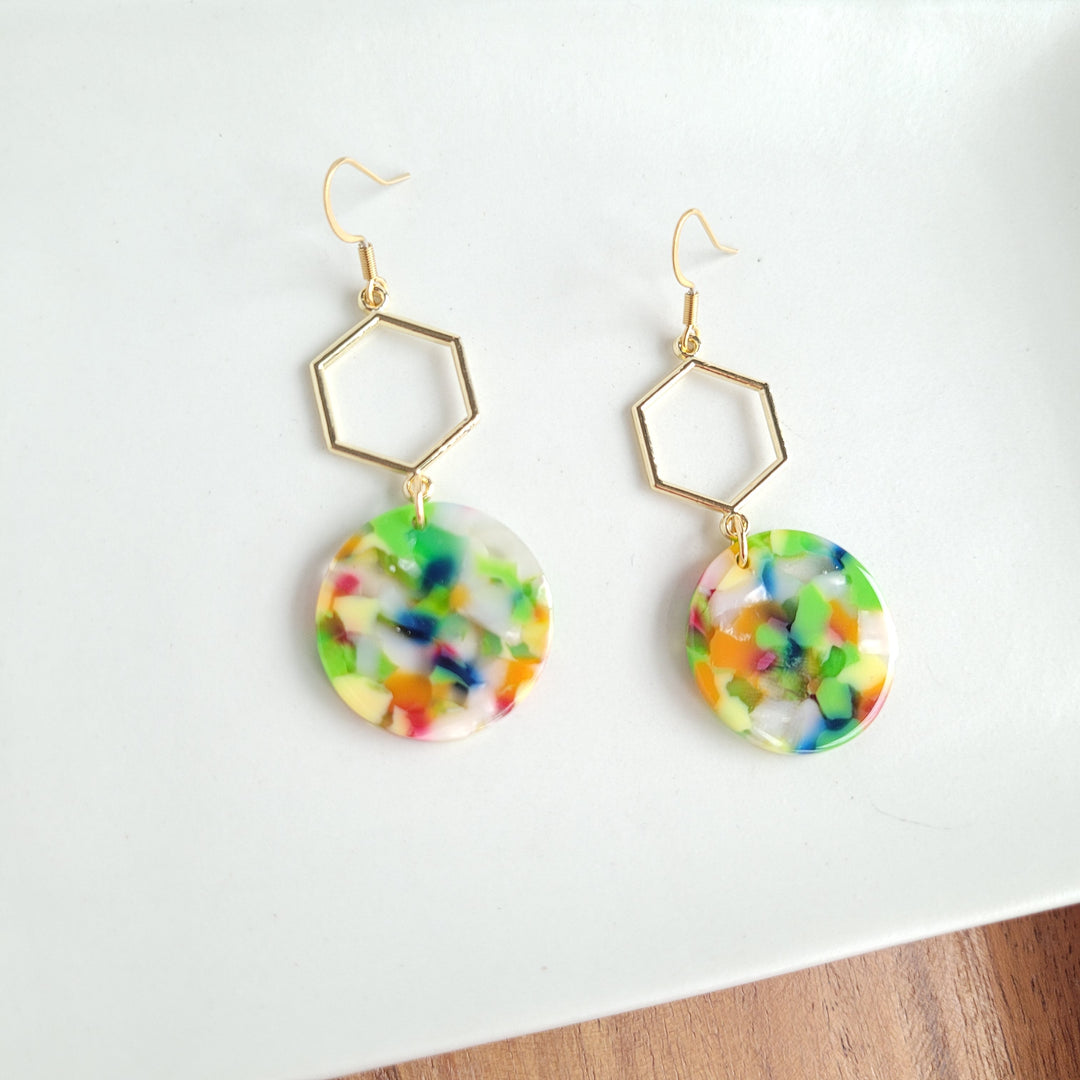 Layla Earrings - Tropical by Spiffy & Splendid