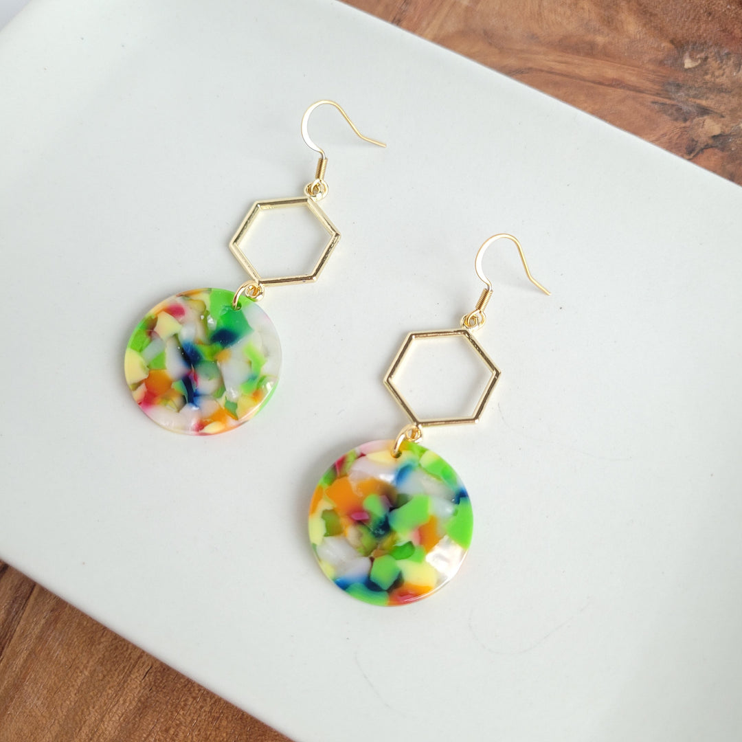 Layla Earrings - Tropical by Spiffy & Splendid