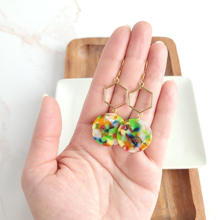 Layla Earrings - Tropical by Spiffy & Splendid