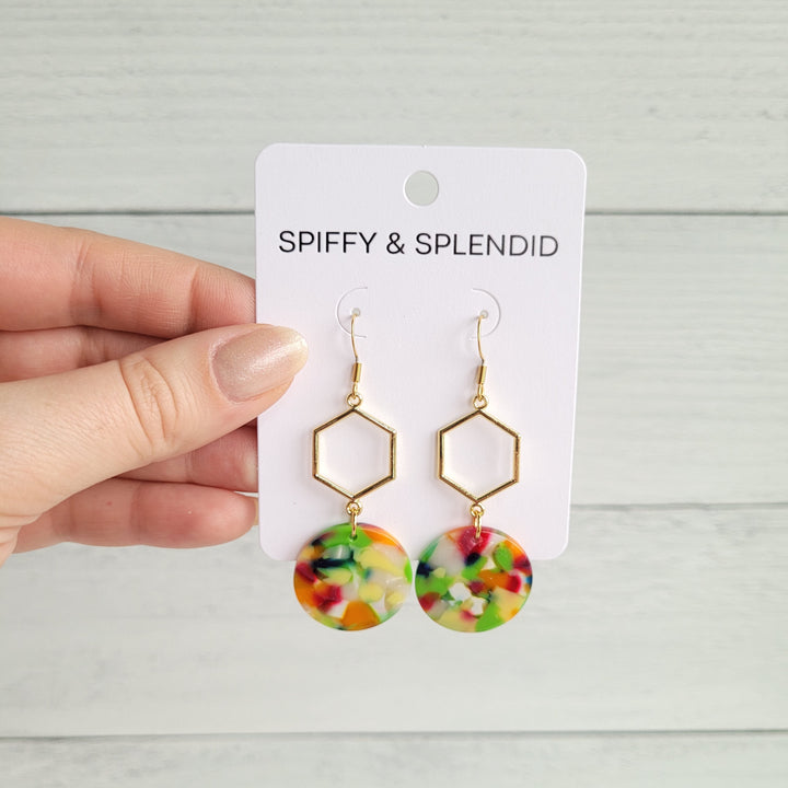 Layla Earrings - Tropical by Spiffy & Splendid