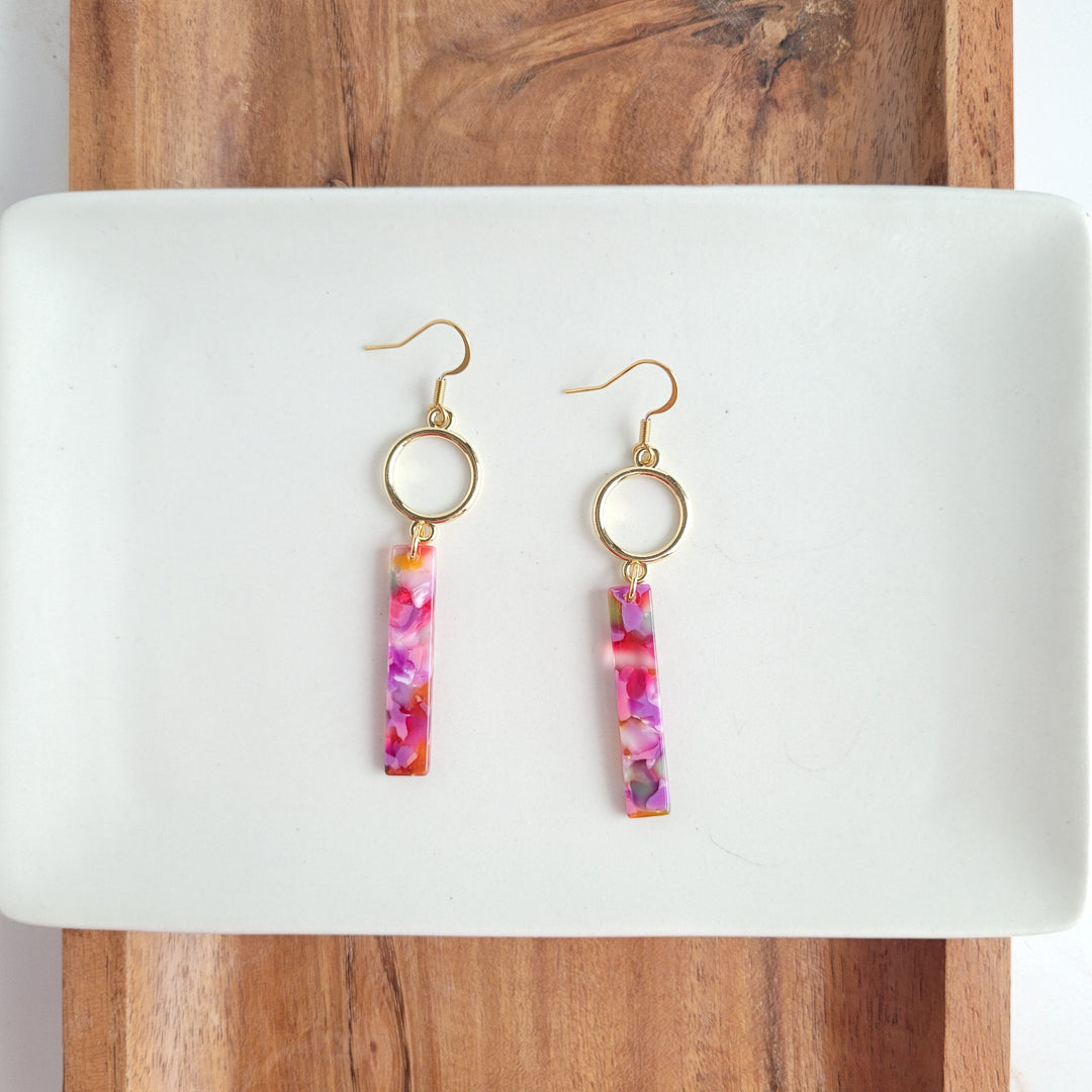 Isabella Earrings - Paradise Pink by Spiffy & Splendid