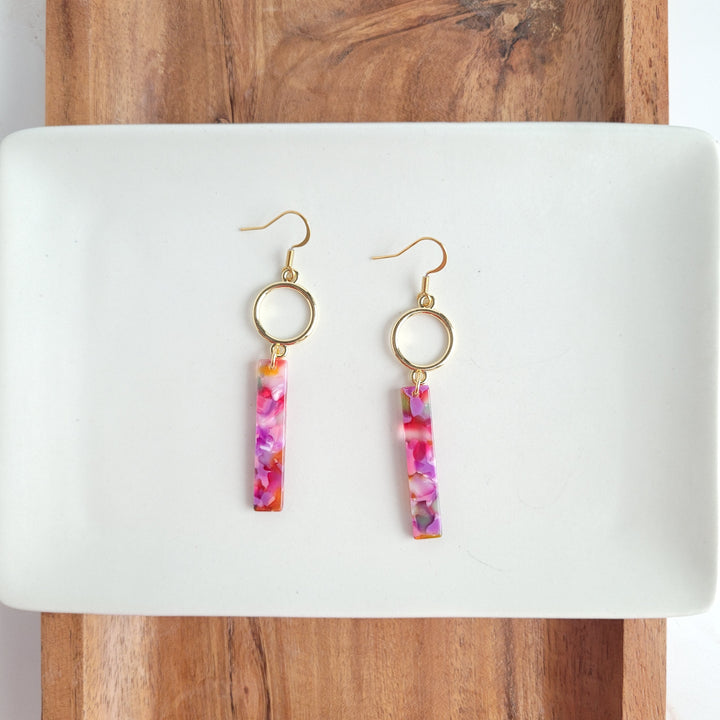 Isabella Earrings - Paradise Pink by Spiffy & Splendid