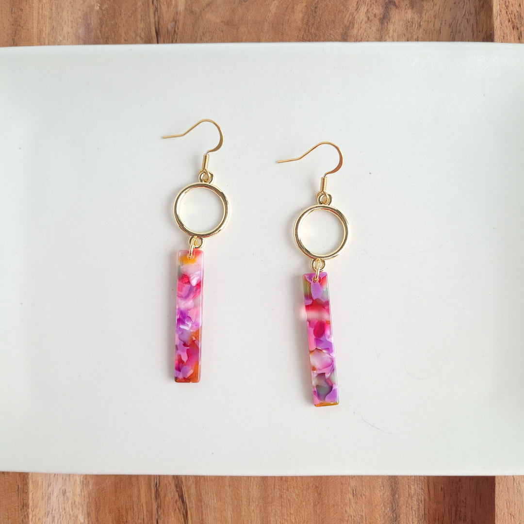 Isabella Earrings - Paradise Pink by Spiffy & Splendid