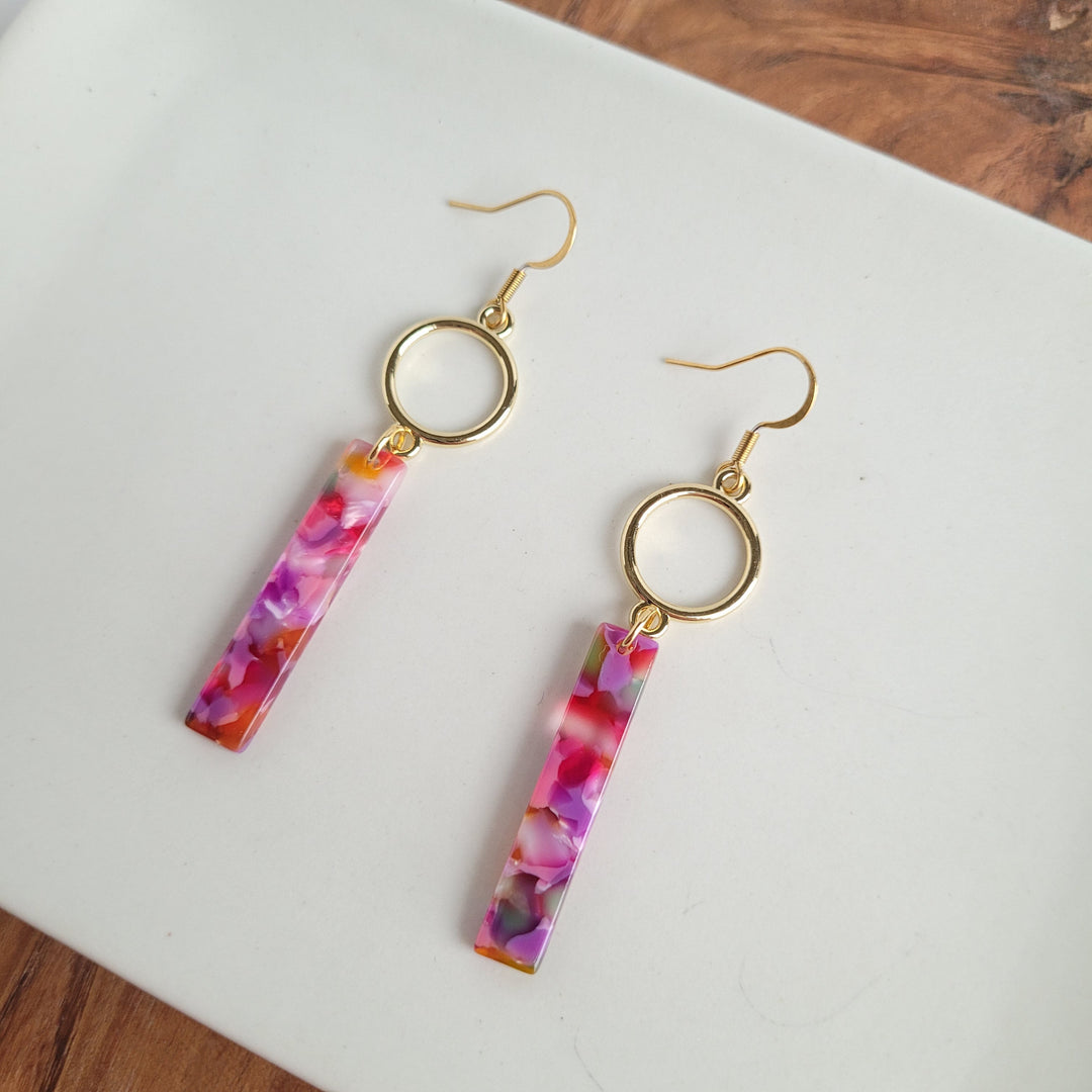 Isabella Earrings - Paradise Pink by Spiffy & Splendid