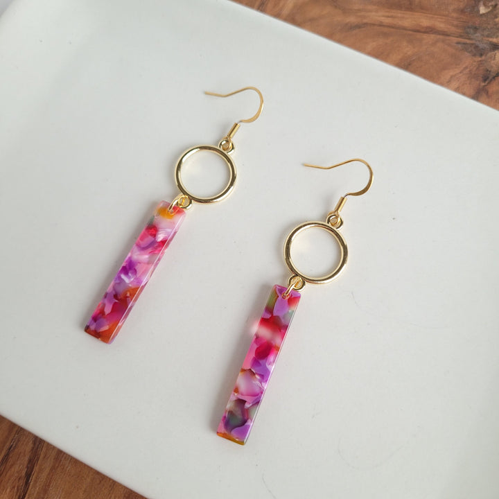 Isabella Earrings - Paradise Pink by Spiffy & Splendid