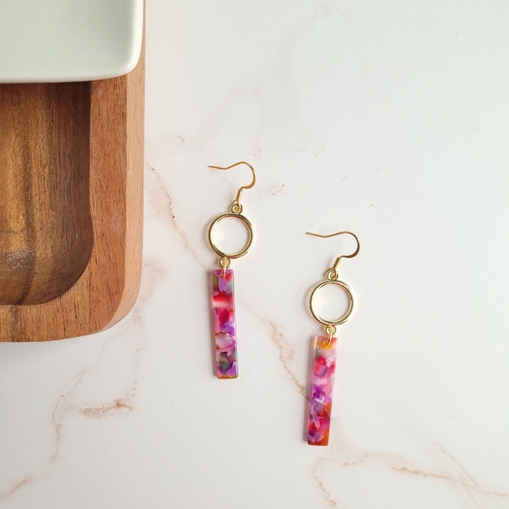 Isabella Earrings - Paradise Pink by Spiffy & Splendid