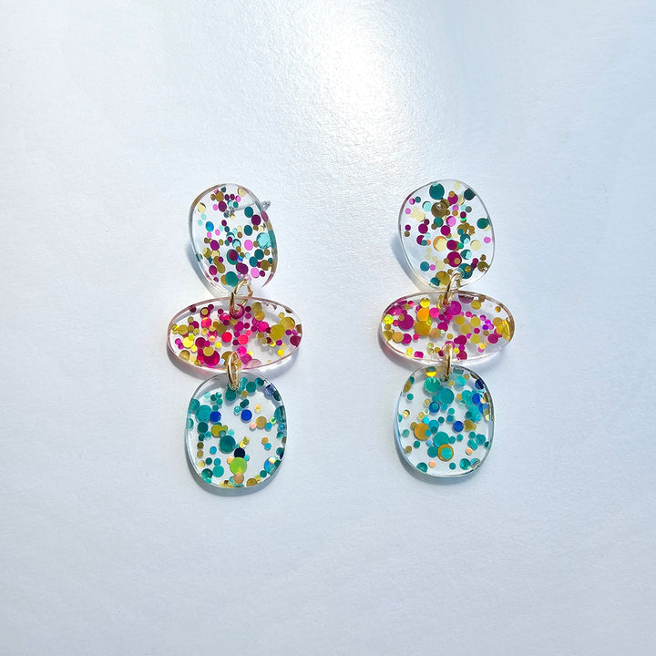 Florence Earrings - Confetti by Spiffy & Splendid