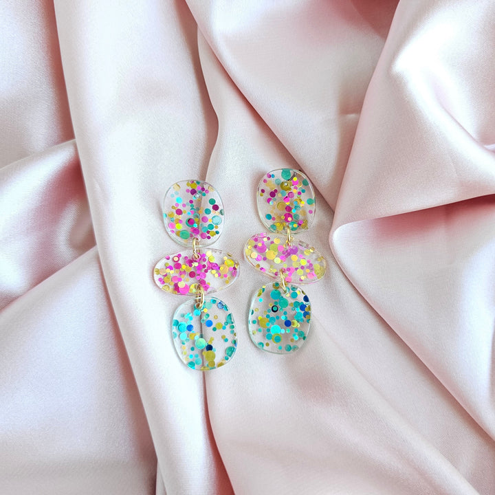 Florence Earrings - Confetti by Spiffy & Splendid