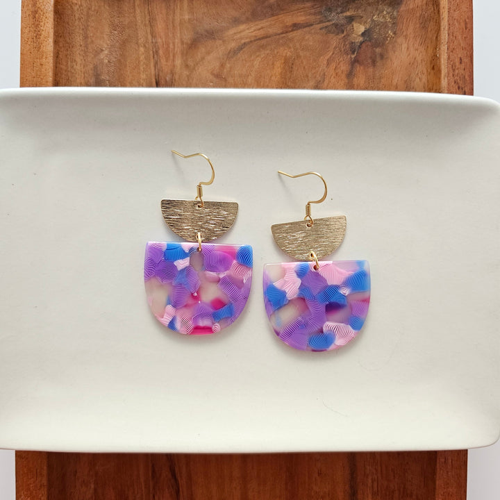 Harper Earrings - Cotton Candy by Spiffy & Splendid