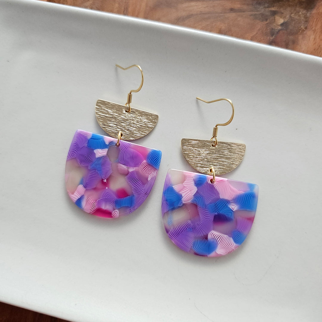 Harper Earrings - Cotton Candy by Spiffy & Splendid