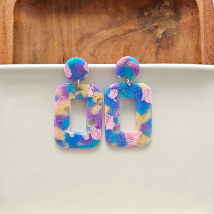 Margot Earrings - Watercolor by Spiffy & Splendid