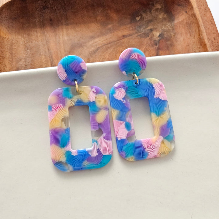 Margot Earrings - Watercolor by Spiffy & Splendid