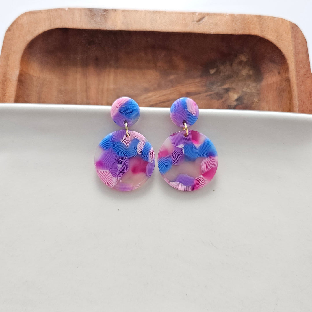 Addy Earrings - Cotton Candy by Spiffy & Splendid