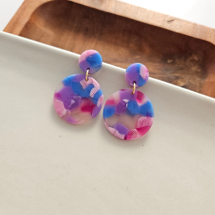 Addy Earrings - Cotton Candy by Spiffy & Splendid