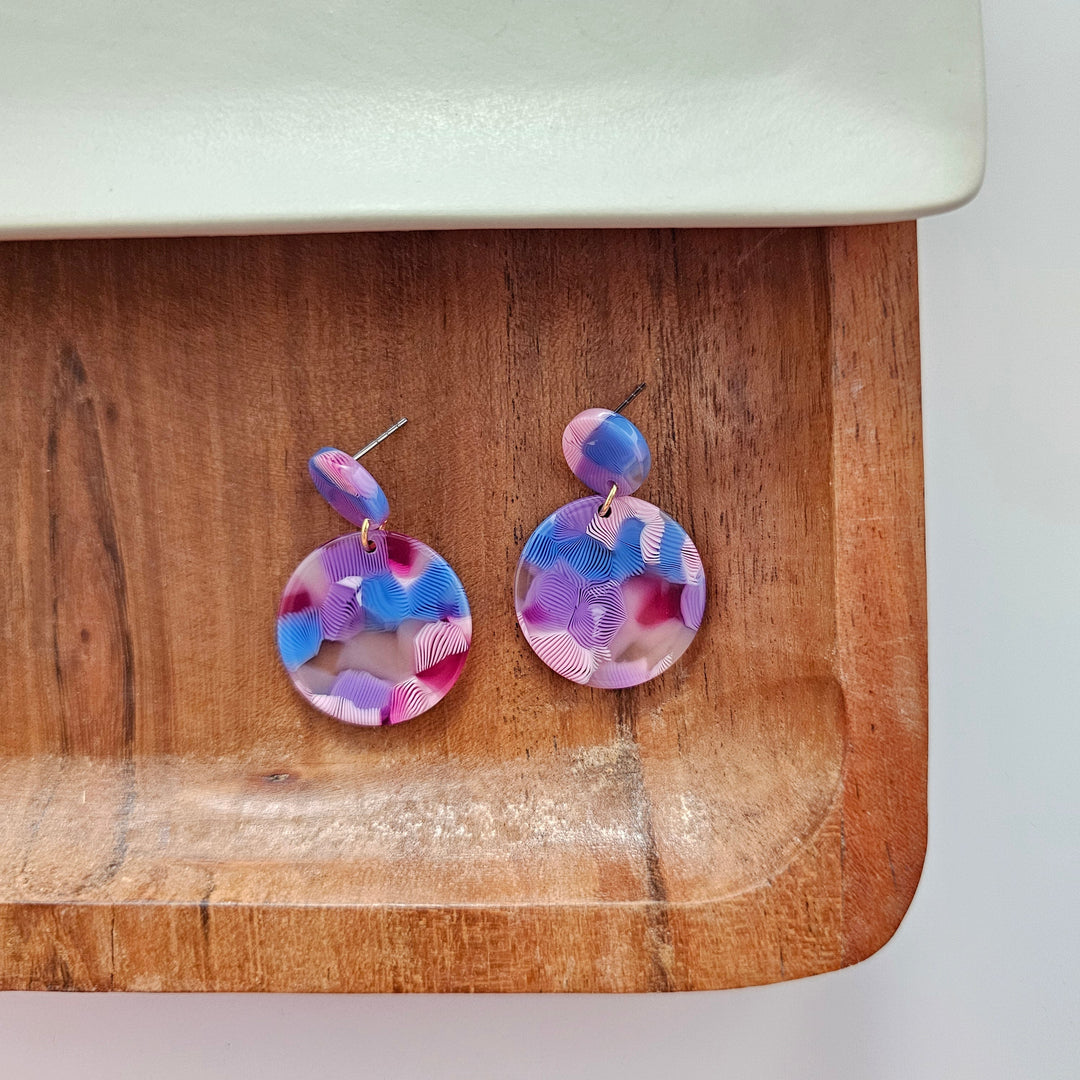 Addy Earrings - Cotton Candy by Spiffy & Splendid