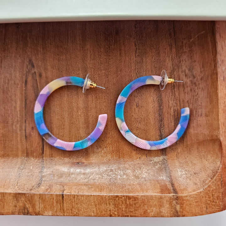 Camy Hoops - Watercolor by Spiffy & Splendid