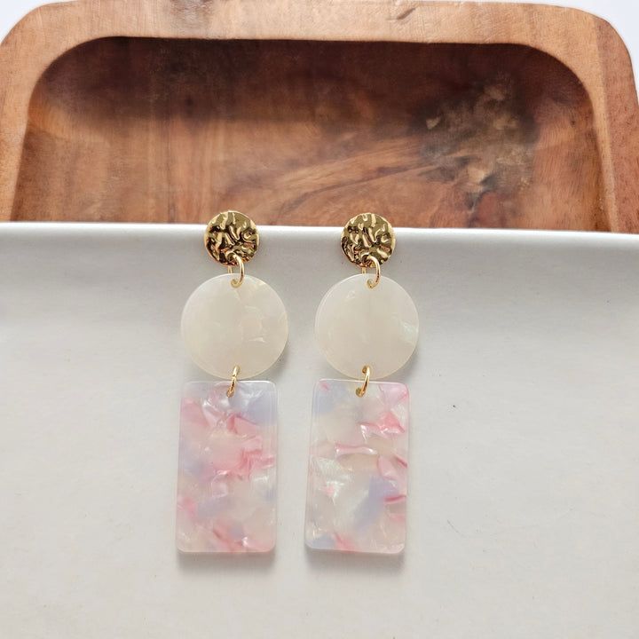 Nora Earrings - Iridescent Pastel by Spiffy & Splendid