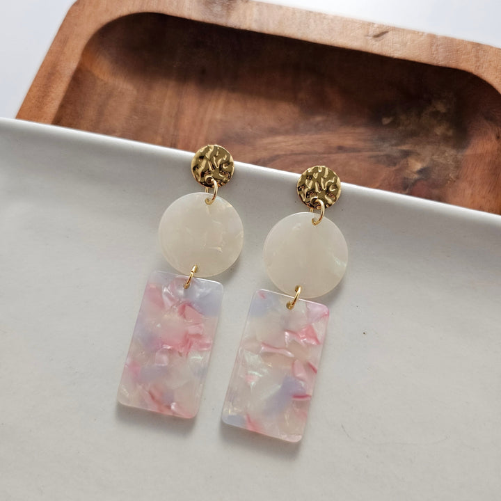 Nora Earrings - Iridescent Pastel by Spiffy & Splendid