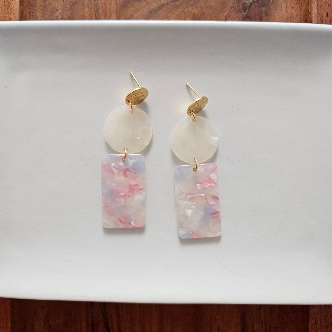 Nora Earrings - Iridescent Pastel by Spiffy & Splendid