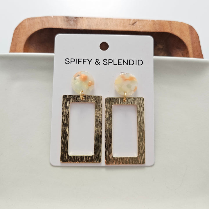 Rebecca Earrings - Orange Dream by Spiffy & Splendid