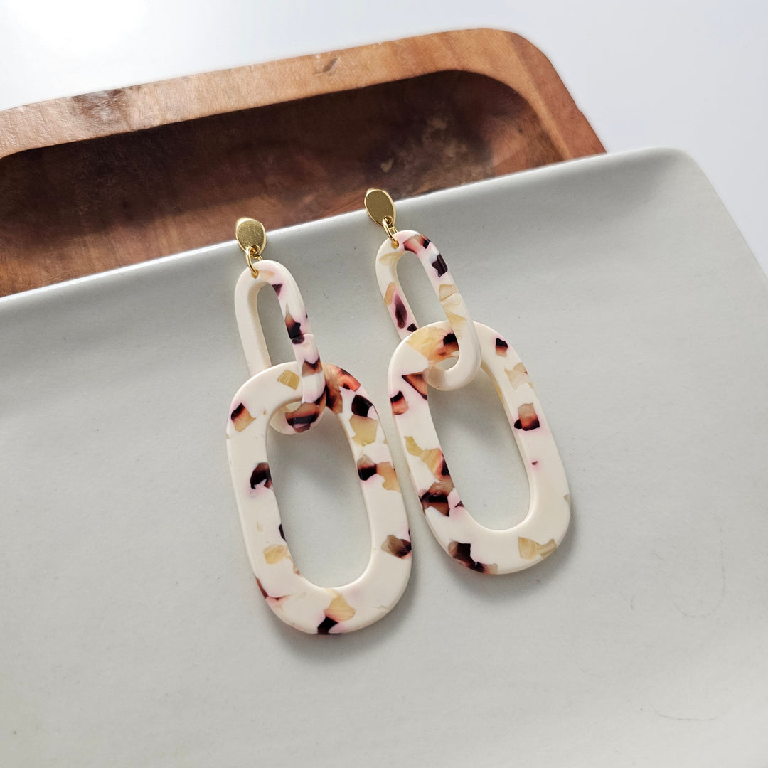 Chrissy Earrings - Terrazzo by Spiffy & Splendid